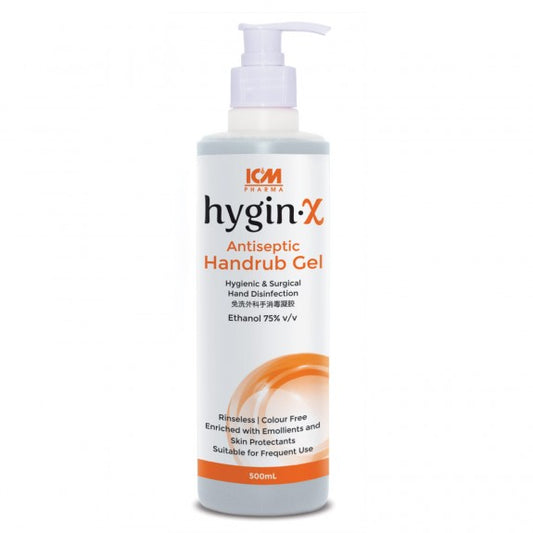 Hygin-X Alcohol Handrub Gel 500ml