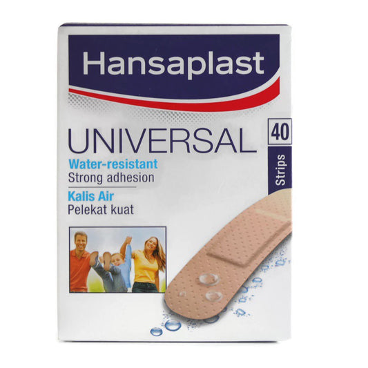 Hansaplast Universal Water Resistant Assorted 40s