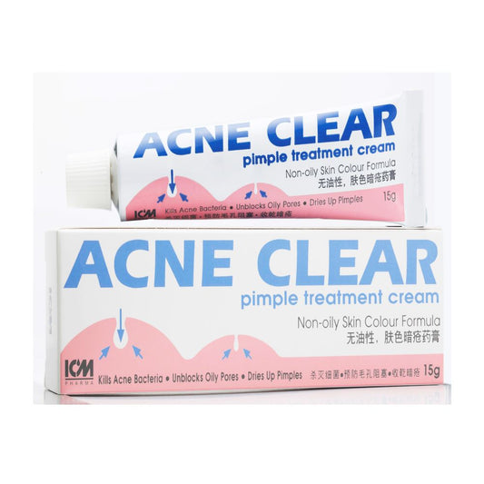 Acne Clear Pimple Treatment Cream 15g