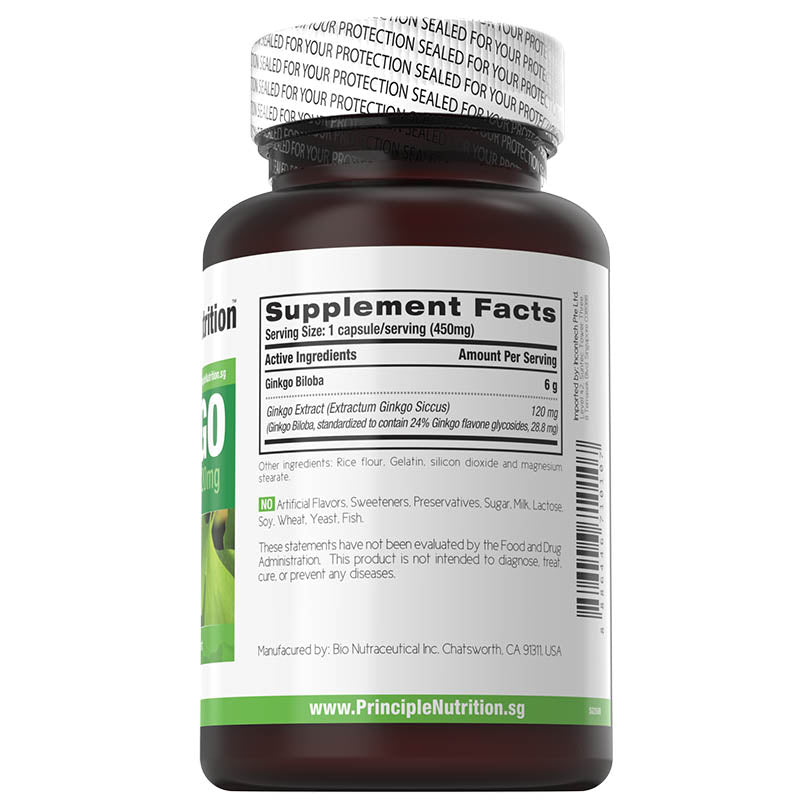 PN Ginkgo Biloba 120mg 60s