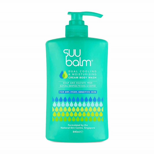 Suu Balm Dual Cooling & Moisturising Cream Body Wash 840ml