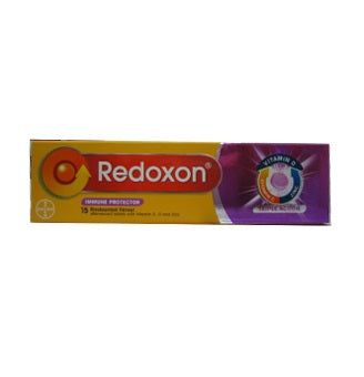 Redoxon Triple Action Blackcurrant Effervescent 15s