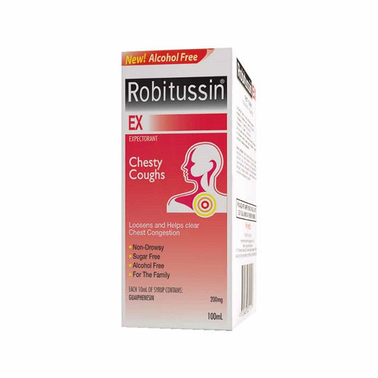 Robitussin EX (Guaiphenesin) 100ml