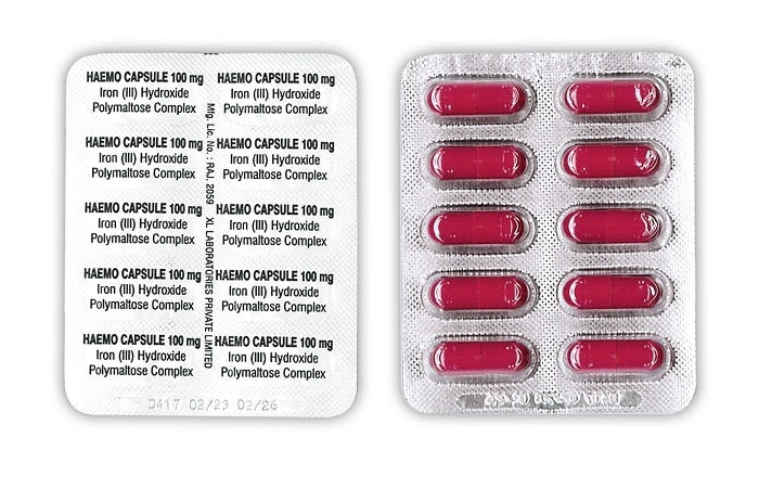Haemo Iron Polymaltose 100mg Cap (100's)