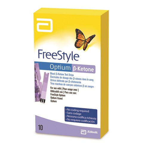 FreeStyle Optium Ketone Test Strip 10s
