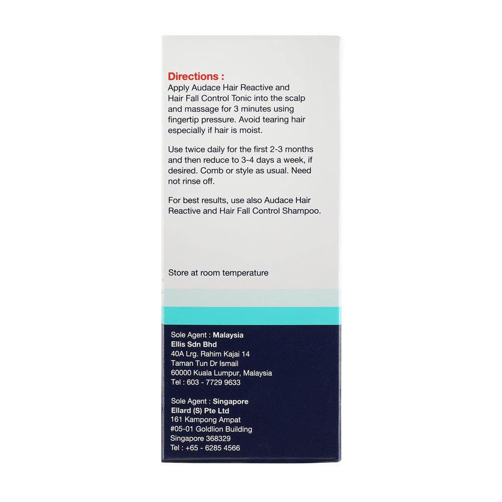 Audace Hair Reactive Tonic 200ml