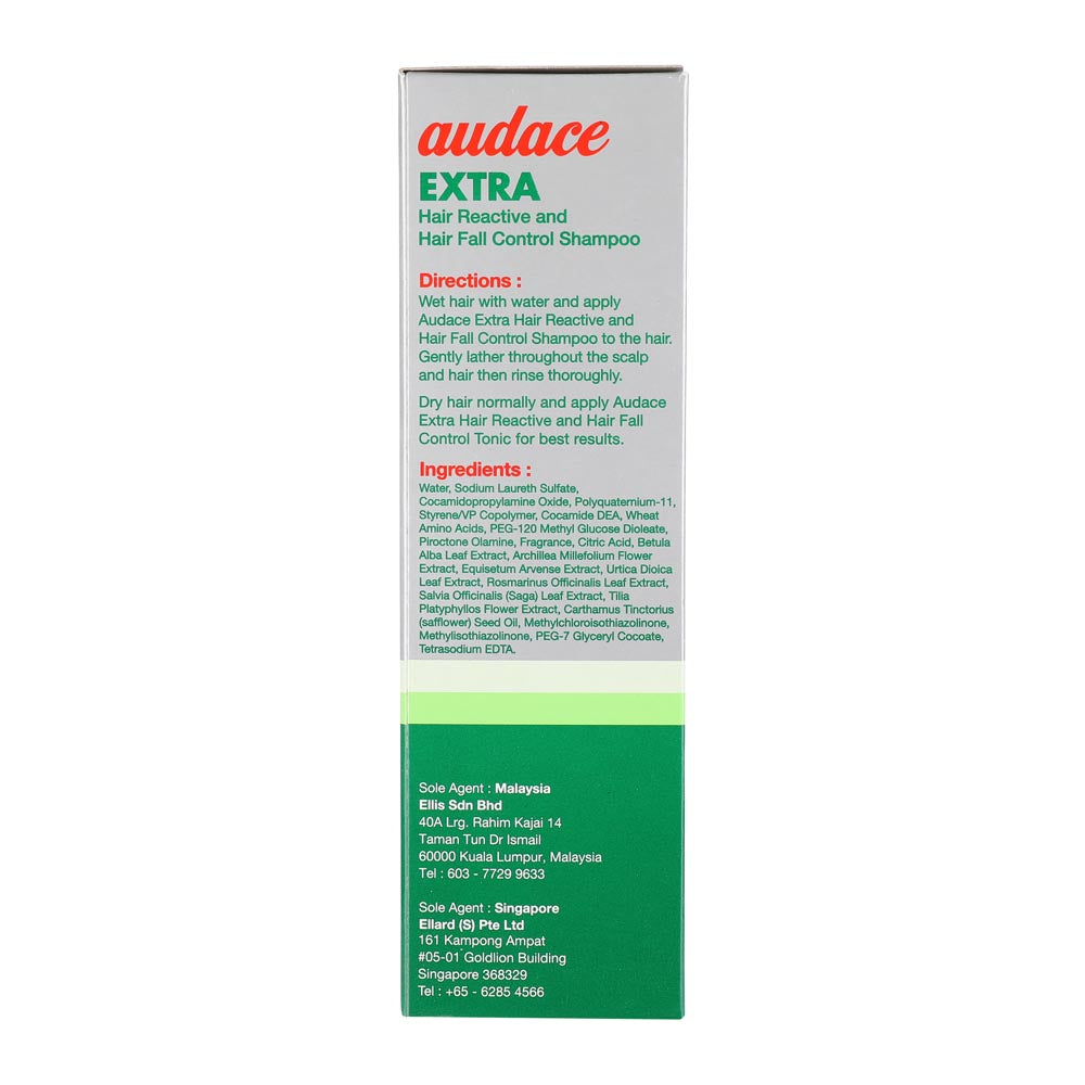 Audace Extra Hair Reactive Shampoo 200ml