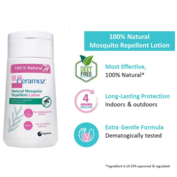 Ceramoz Natural Mosquito Repellent Lotion 100ml