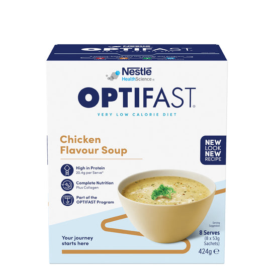 Optifast Chicken Flavour Soup 8x53g