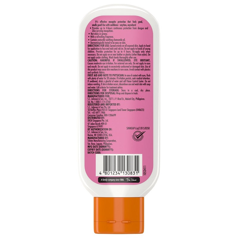 Off! Soft & Scented Insect Repel Lotion 100ml