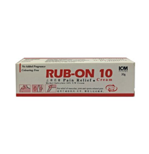 Rub-On 10 Pain Relief Cream 30g