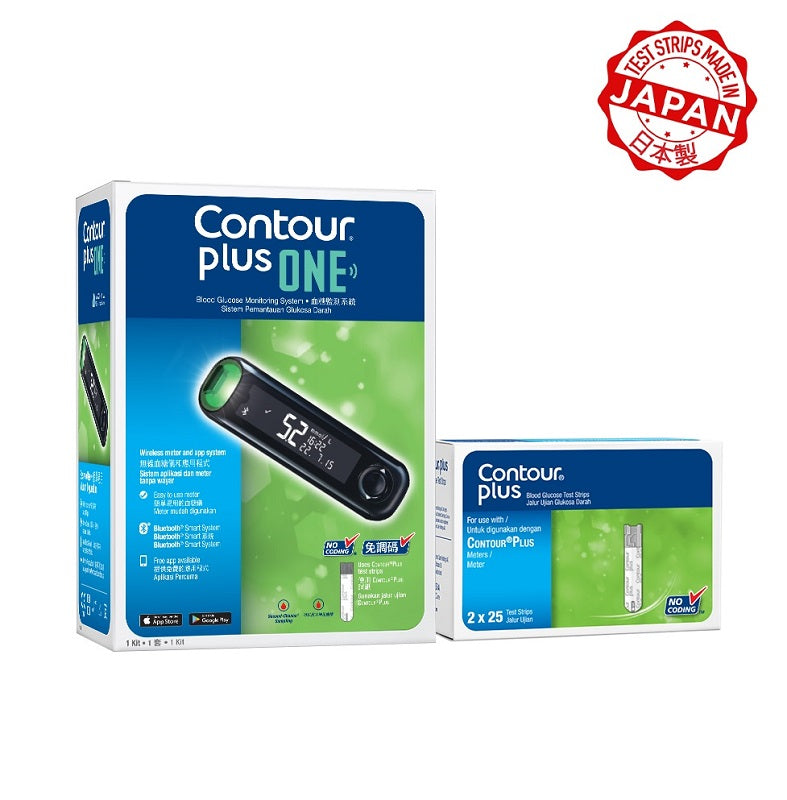 Contourplusone Meter + Test Strips 50s