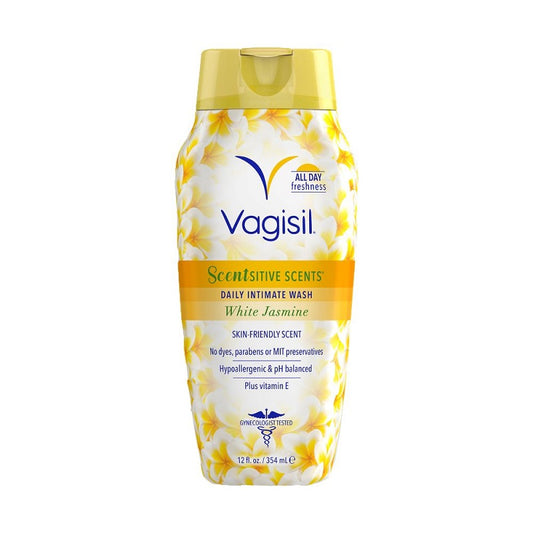 Vagisil Scentsitive Intimate Wash White Jasmine 354ml