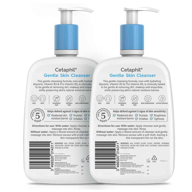Cetaphil Gentle Skin Cleanser 2x1000ml
