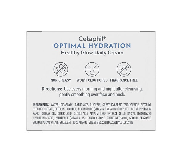 Cetaphil Optimal Hydration Healthy Glow Daily Cream 48g