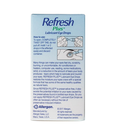 Refresh Plus Eye Drops 0.4ml 30s
