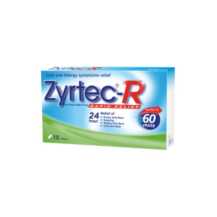Zyrtec-R 10mg Tab 10s