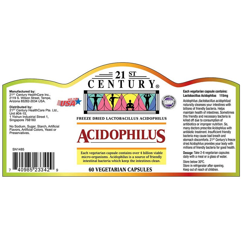 21C Acidophilus 60s