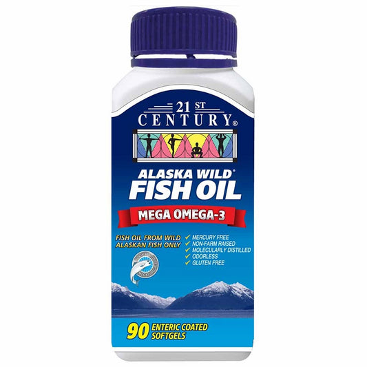 21C Alaska Wild Fish Oil 90s