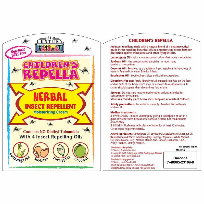 21C Children Mosquito Repellent Cr 118ml