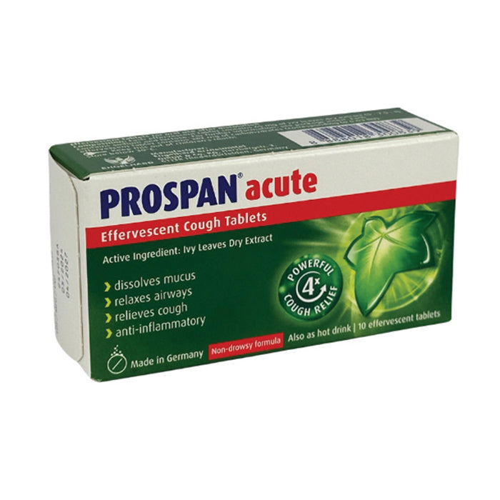 Prospan Acute Effervescent Cough Tablet 10s