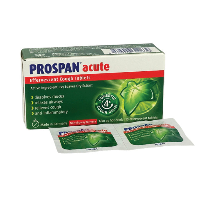 Prospan Acute Effervescent Cough Tablet 10s