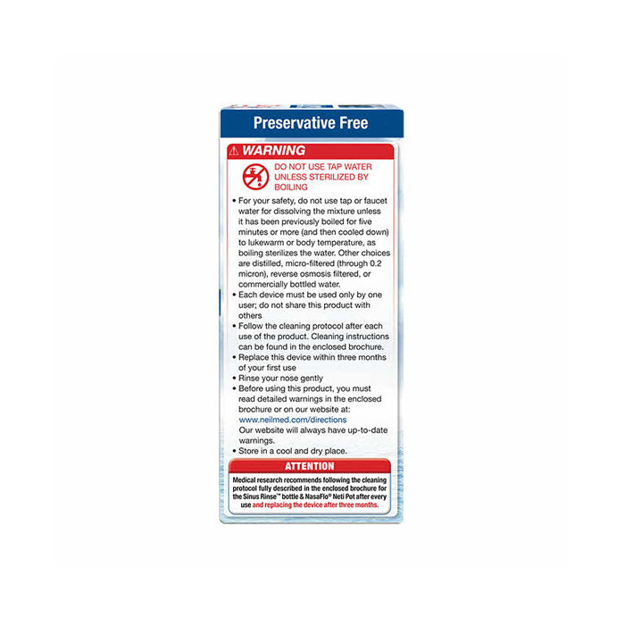 Neilmed Sinus Rinse Refill 120 Sachet