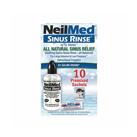 Neilmed Sinus Rinse Starter Kit + 10 Sachet