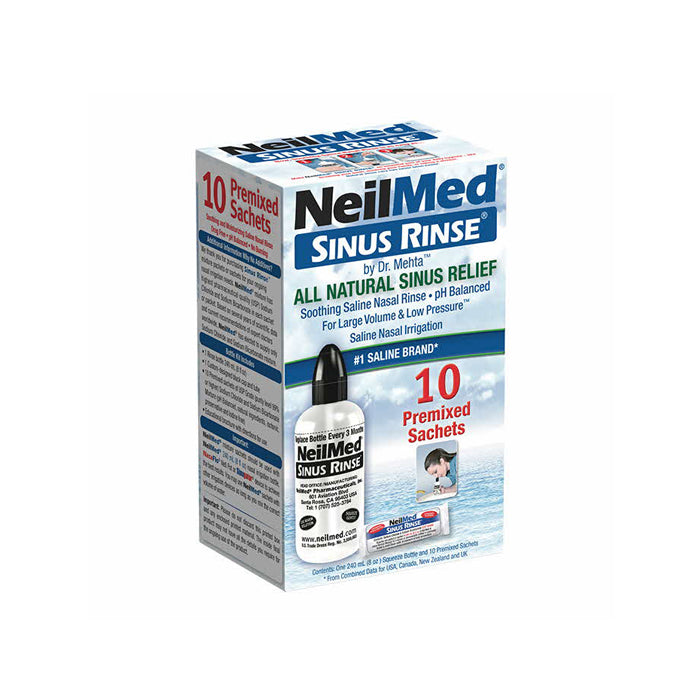 Neilmed Sinus Rinse Starter Kit + 10 Sachet