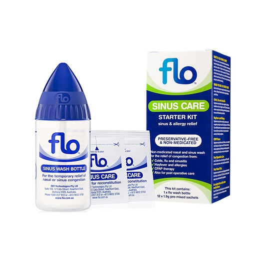 Flo Starter Kit - Flo Bottle + Sachets 12s