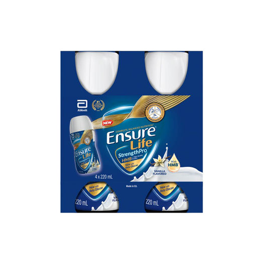 Ensure Life Strengthpro Ready-To-Drink Vanilla 4x220ml