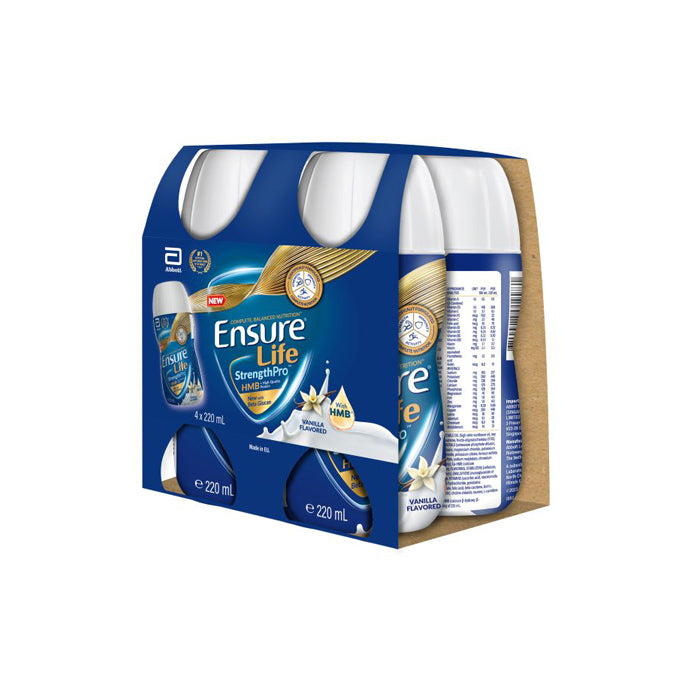 Ensure Life Strengthpro Ready-To-Drink Vanilla 4x220ml
