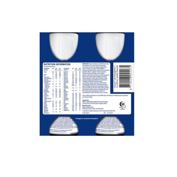Ensure Life Strengthpro Ready-To-Drink Vanilla 4x220ml
