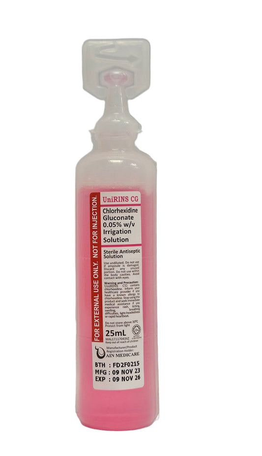 Chlorhexidine 0.05% Sachet 25ml