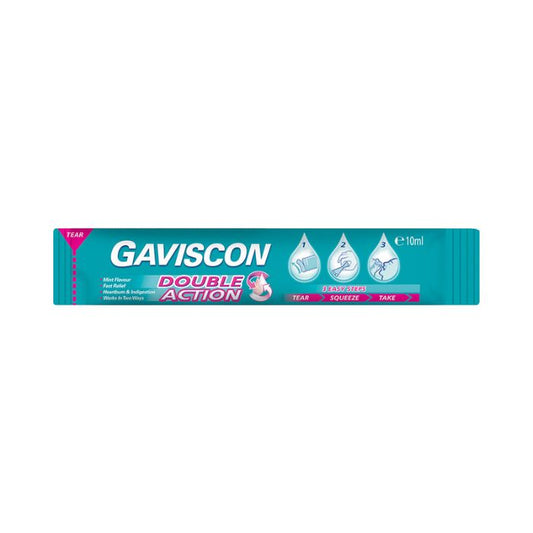 Gaviscon Double Action Liquid Sachet 10ml