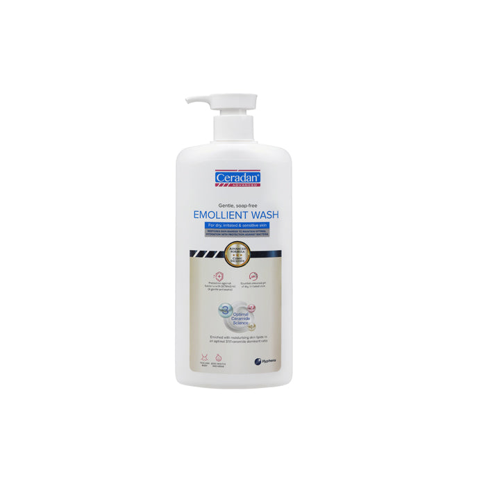 Ceradan Advanced Emollient Wash 500ml