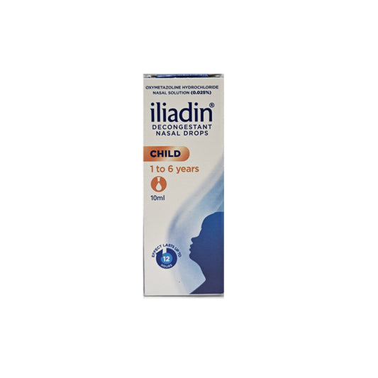 Iliadin Decongestant Nasal Drop 0.025% 10ml
