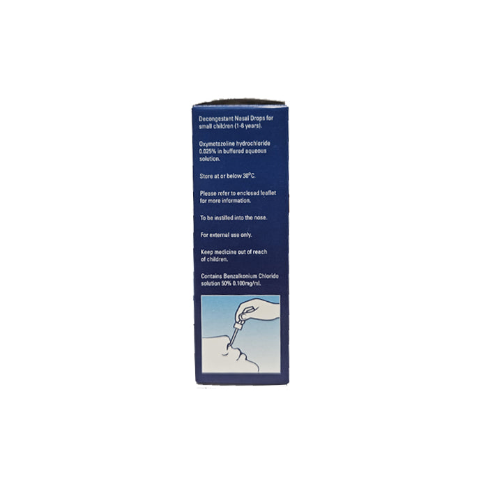 Iliadin Decongestant Nasal Drop 0.025% 10ml