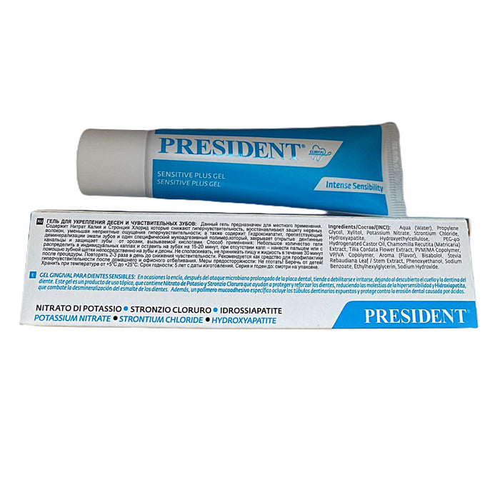 President Sensitive Plus Gel 30ml
