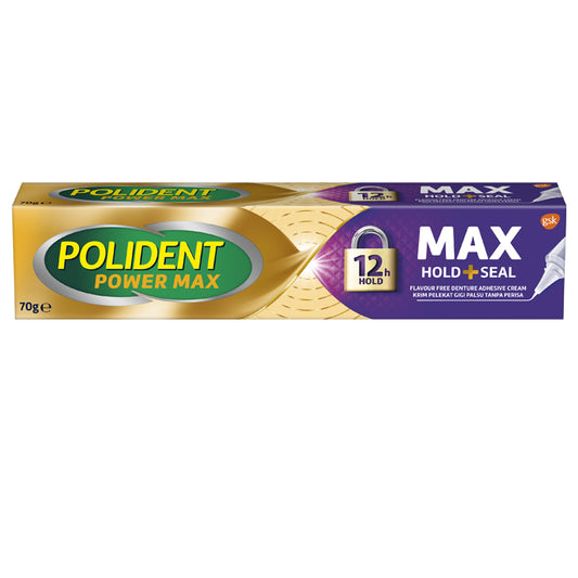 Polident Max Hold & Seal Adhesive Cream 70g