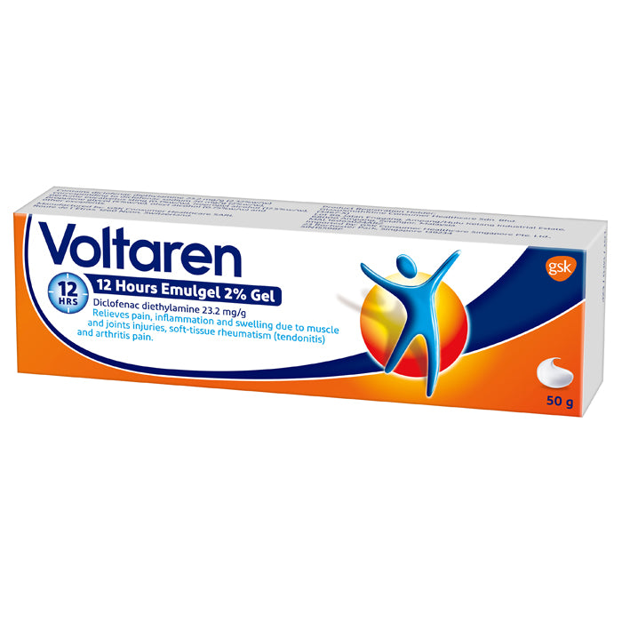 Voltaren 12 Hours Emugel 2% 50g