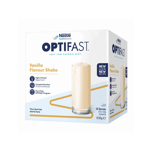 Optifast Milk Shake Vanilla 12x53g