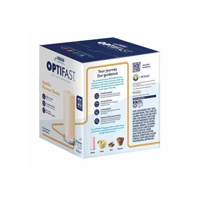 Optifast Milk Shake Vanilla 12x53g