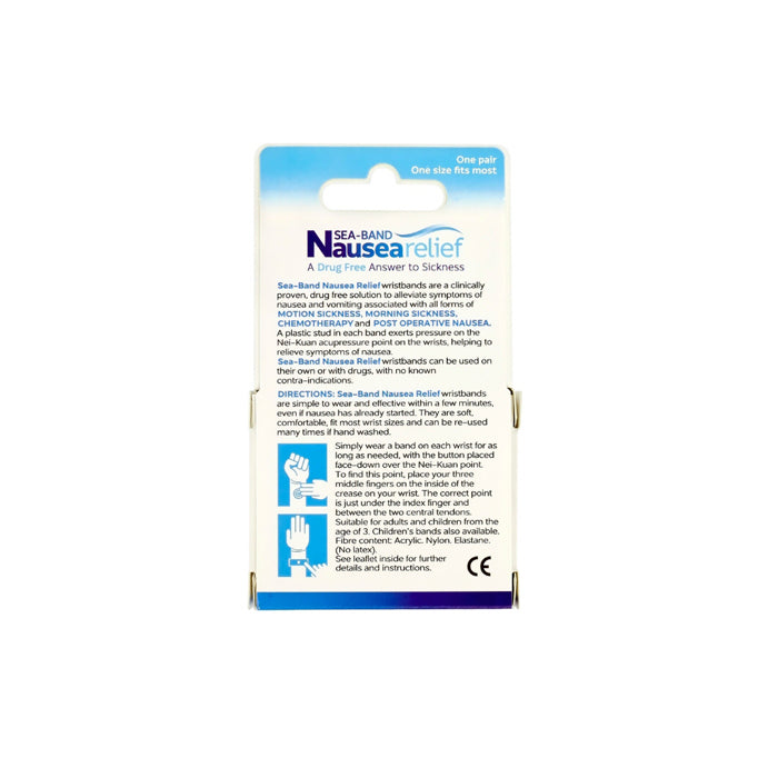 Sea-Band Anti-Nausea Wristband Adult