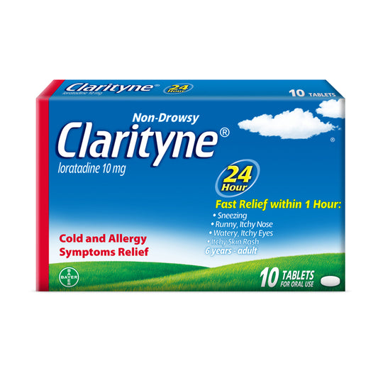 Clarityn 24 Hour 10mg Tablet 10s
