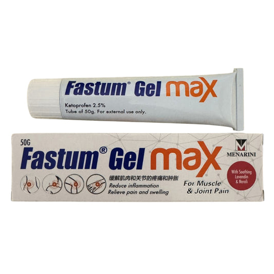 Fastum Gel Max (For Muscle & Joint Pain) 50g