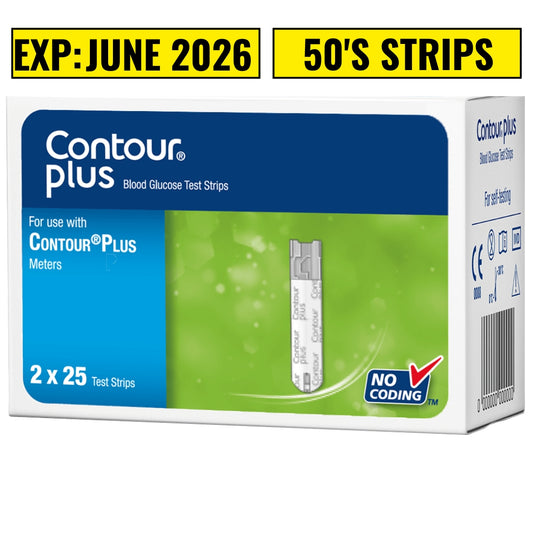 Contour Plus One Test Strips 50s