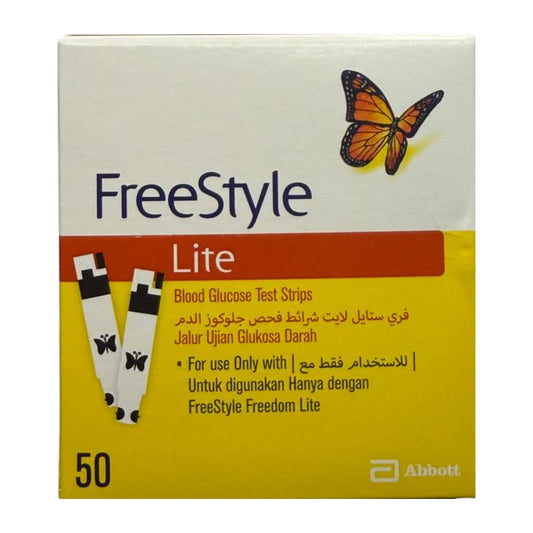 Freestyle Lite Test Strips 50s
