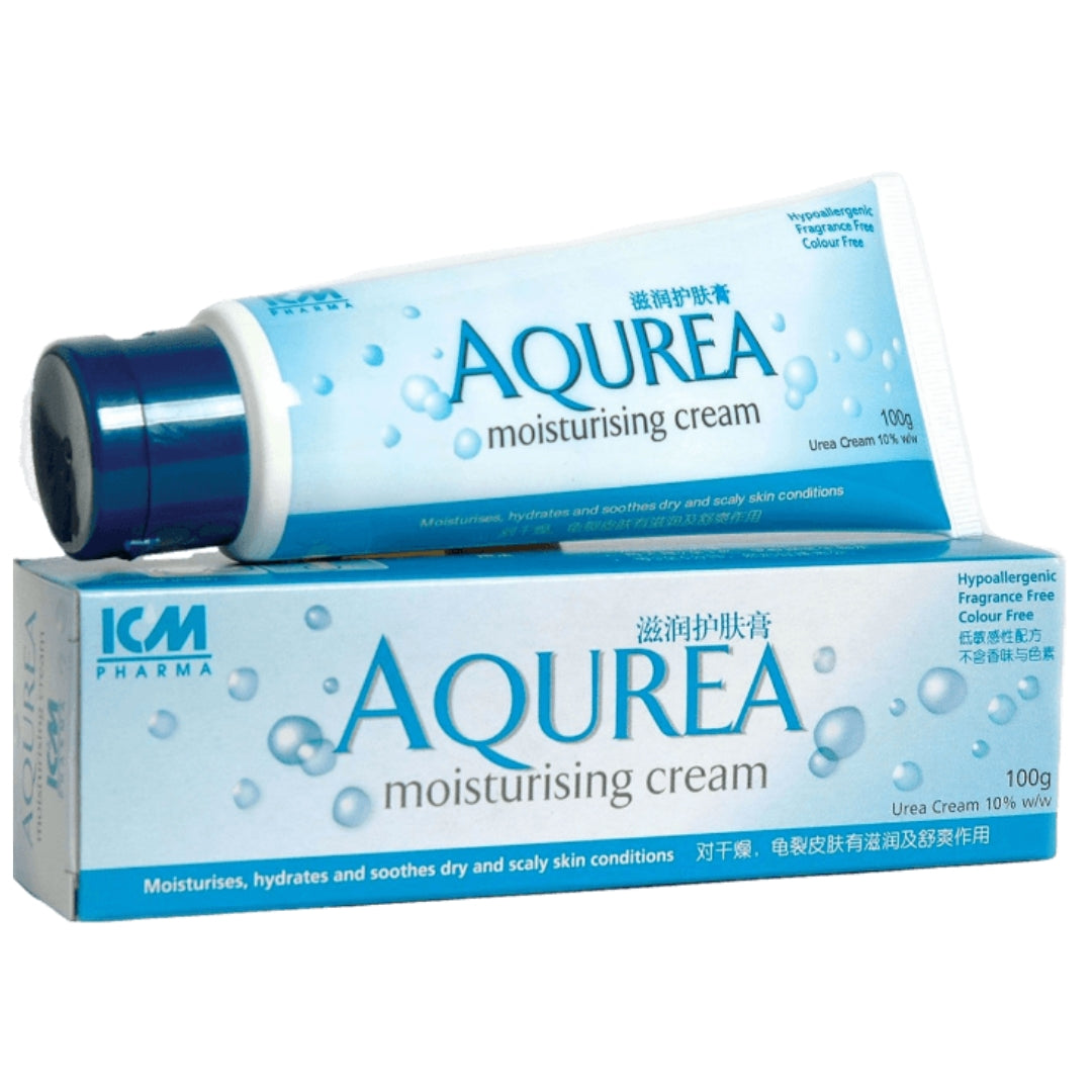 Aqurea Moisturising Urea Cream 10% w/w 100g