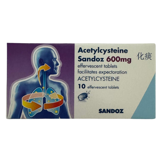 Sandoz Effervescent Tablet 600mg 10s